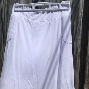 Fresh produce XL white skort